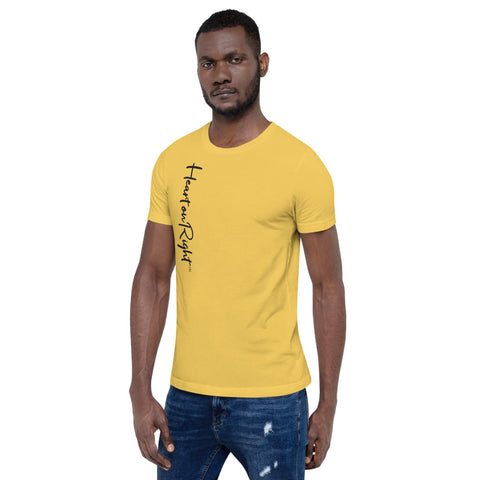 Heart On Right | Short-Sleeve Unisex T-Shirt