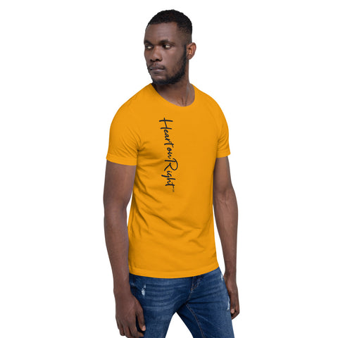 Heart On Right | Short-Sleeve Unisex T-Shirt