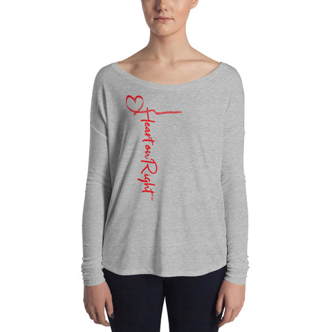 Heart Wants What It Wants | Ladies' Long Sleeve Tee