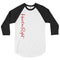 Heart On Right | 3/4 sleeve raglan shirt