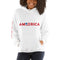 Heart On Right America | Unisex Hoodie