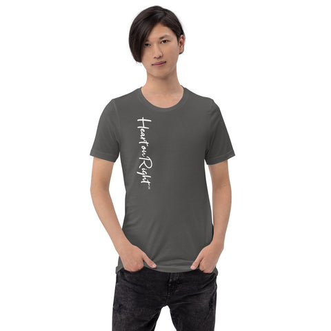 Heart On Right | Short-Sleeve Unisex T-Shirt