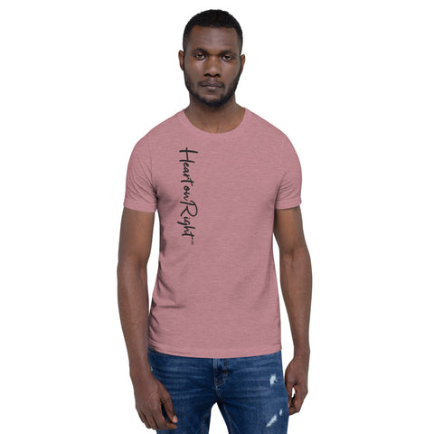Heart On Right | Short-Sleeve Unisex T-Shirt