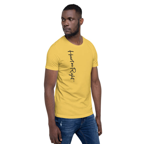 Heart On Right | Short-Sleeve Unisex T-Shirt