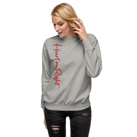 Heart on Right | Unisex Fleece Pullover