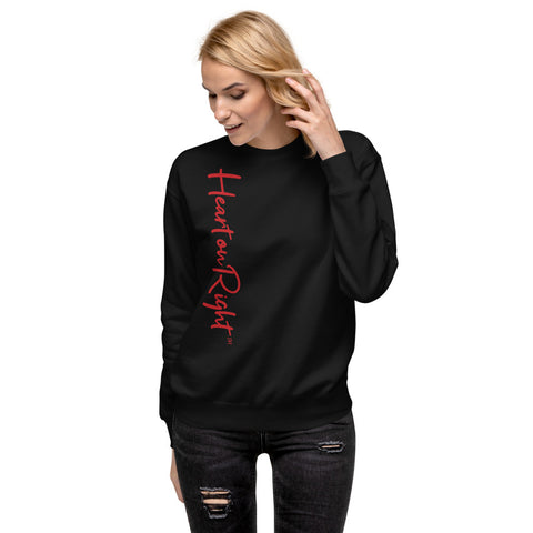 Heart on Right | Unisex Fleece Pullover