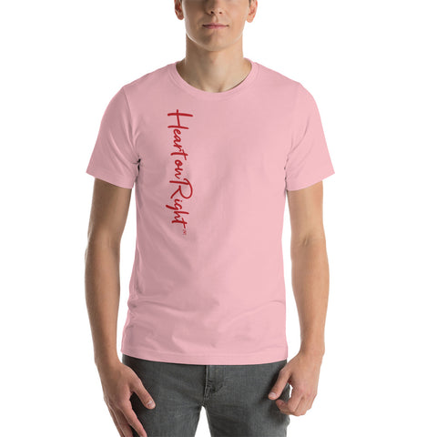Heart On Right | Short-Sleeve Unisex T-Shirt