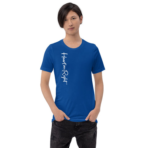 Heart On Right | Short-Sleeve Unisex T-Shirt
