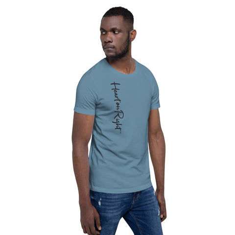 Heart On Right | Short-Sleeve Unisex T-Shirt