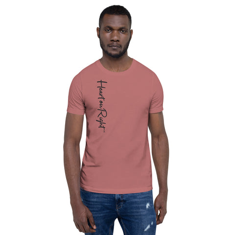 Heart On Right | Short-Sleeve Unisex T-Shirt