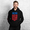 Heart On Right USA | Unisex Hoodie