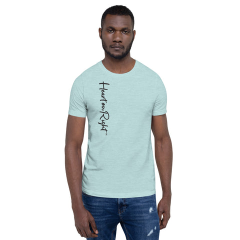 Heart On Right | Short-Sleeve Unisex T-Shirt
