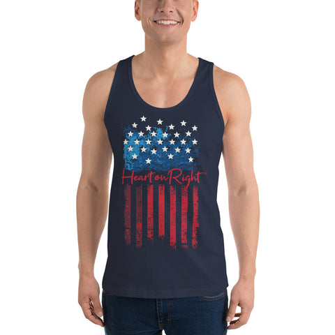 The Heart-Spangled Banner | Classic tank top (unisex)
