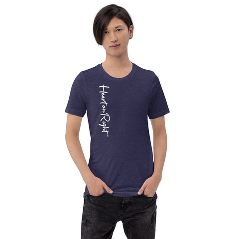 Heart On Right | Short-Sleeve Unisex T-Shirt