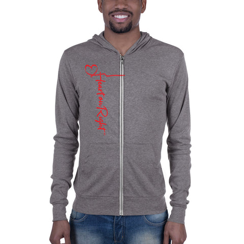Heart Wants What It Wants | Unisex zip hoodie