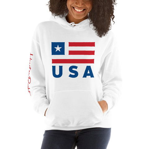 Heart On Right USA | Unisex Hoodie