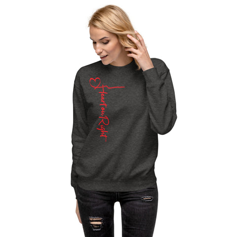 Heart Wants What It Wants | Unisex Fleece Pullover