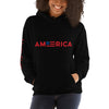 Heart On Right America | Unisex Hoodie