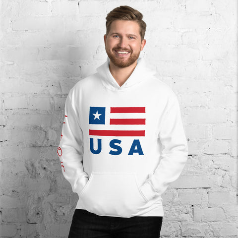 Heart On Right USA | Unisex Hoodie