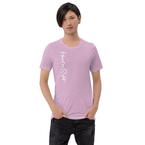 Heart On Right | Short-Sleeve Unisex T-Shirt