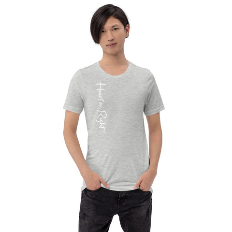 Heart On Right | Short-Sleeve Unisex T-Shirt
