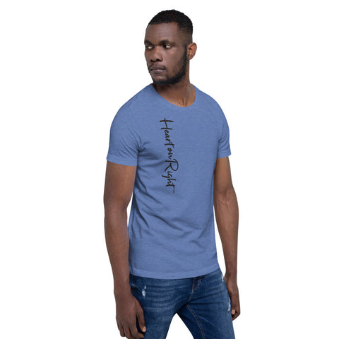 Heart On Right | Short-Sleeve Unisex T-Shirt