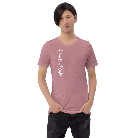 Heart On Right | Short-Sleeve Unisex T-Shirt