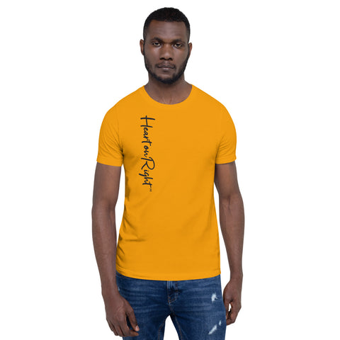 Heart On Right | Short-Sleeve Unisex T-Shirt