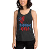 American Girl | Women's Tri-Blend Racerback Tank