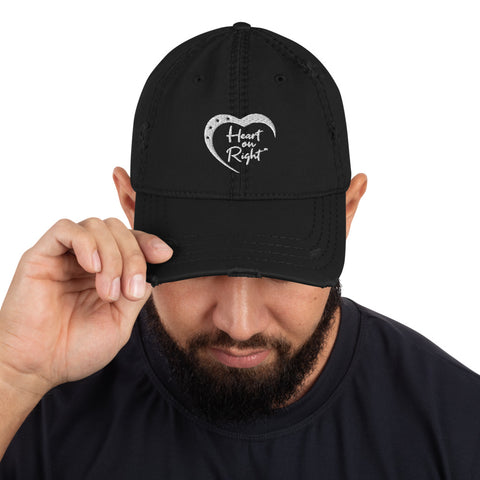 My Heart | Distressed Dad Hat