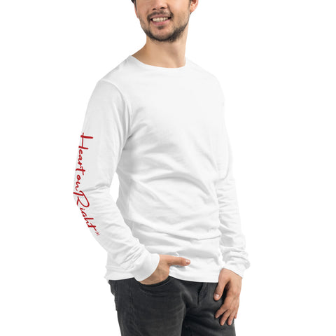 Heart On Right | Unisex Long Sleeve Tee