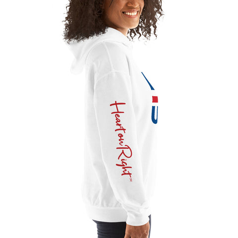 Heart On Right USA | Unisex Hoodie