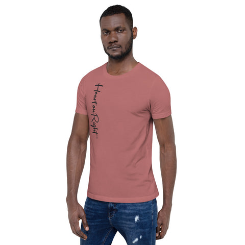 Heart On Right | Short-Sleeve Unisex T-Shirt
