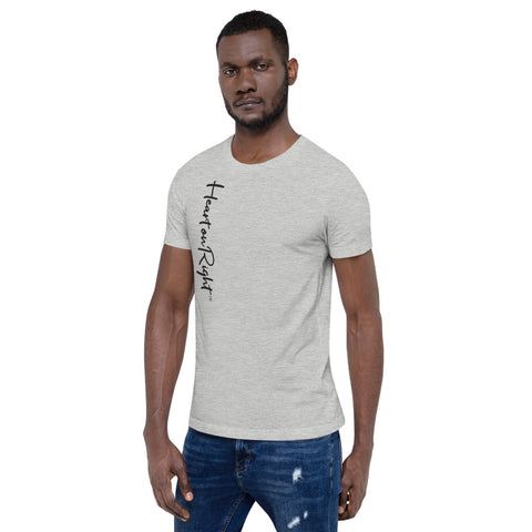 Heart On Right | Short-Sleeve Unisex T-Shirt