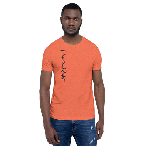 Heart On Right | Short-Sleeve Unisex T-Shirt
