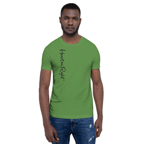 Heart On Right | Short-Sleeve Unisex T-Shirt