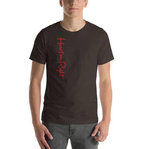 Heart On Right | Short-Sleeve Unisex T-Shirt