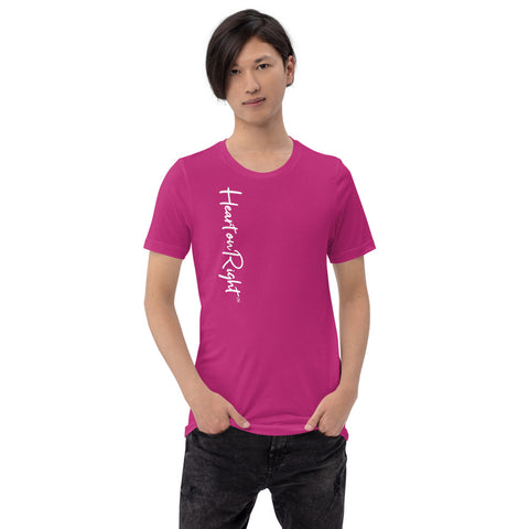 Heart On Right | Short-Sleeve Unisex T-Shirt