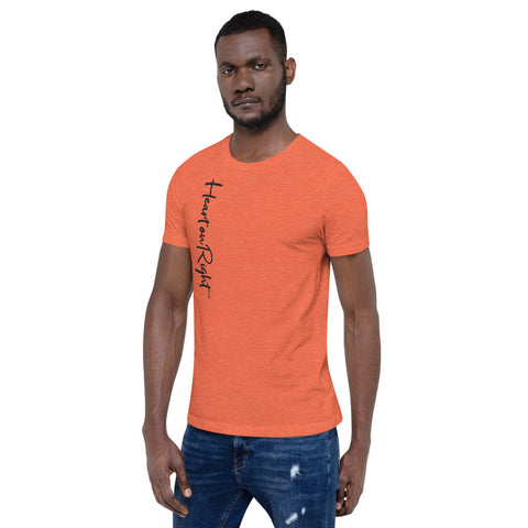 Heart On Right | Short-Sleeve Unisex T-Shirt