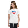 Heart Under The Stars | Youth Short Sleeve T-Shirt