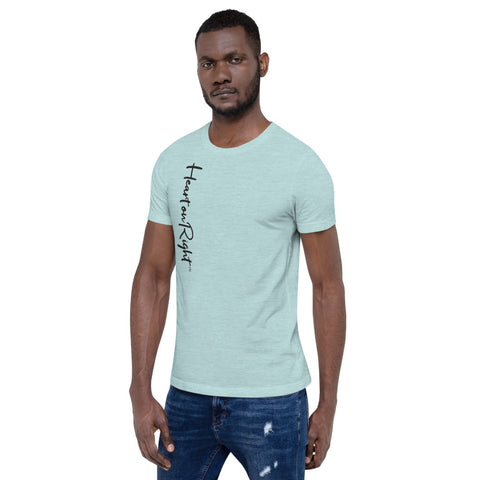 Heart On Right | Short-Sleeve Unisex T-Shirt