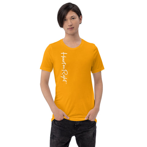 Heart On Right | Short-Sleeve Unisex T-Shirt
