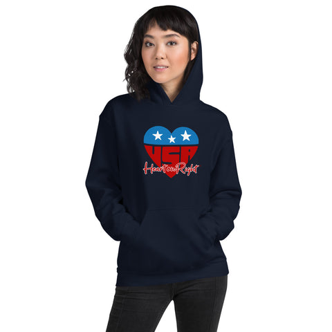 USA On Right | Unisex Hoodie
