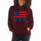 Heart On Right USA | Unisex Hoodie
