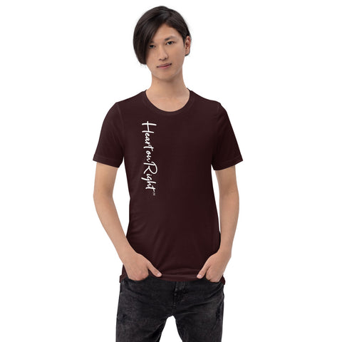 Heart On Right | Short-Sleeve Unisex T-Shirt