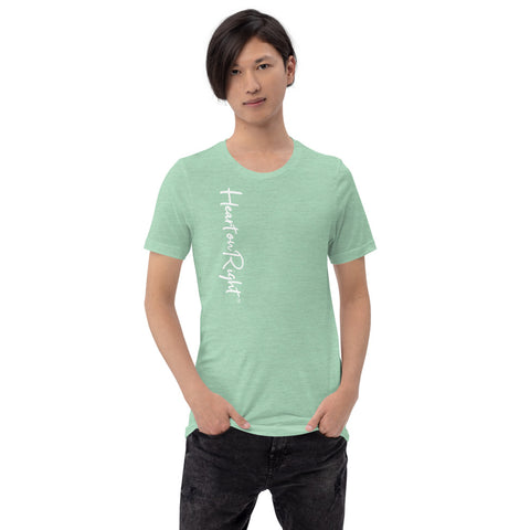 Heart On Right | Short-Sleeve Unisex T-Shirt