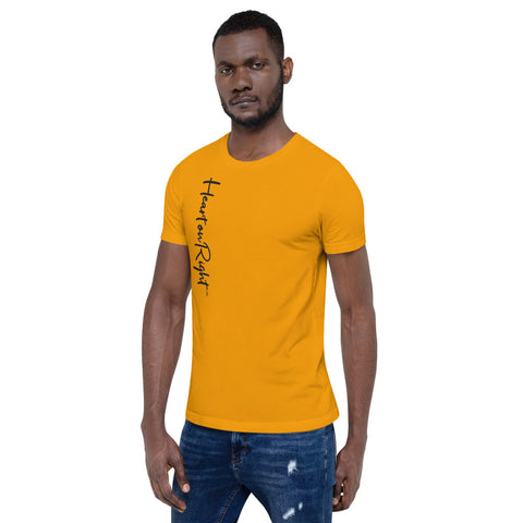 Heart On Right | Short-Sleeve Unisex T-Shirt
