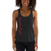 Heart On Right USA | Women's Tri-Blend Racerback Tank