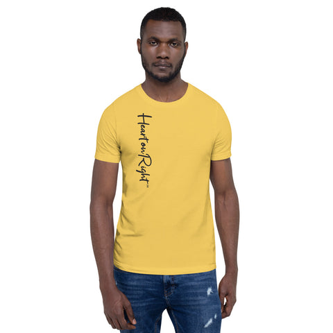Heart On Right | Short-Sleeve Unisex T-Shirt