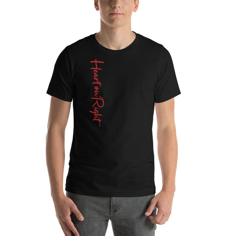 Heart On Right | Short-Sleeve Unisex T-Shirt